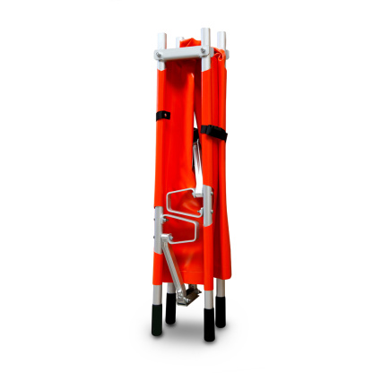 Aluminum 2 Fold Stretcher for Medical & Hospital Easy To Carry - Image 3