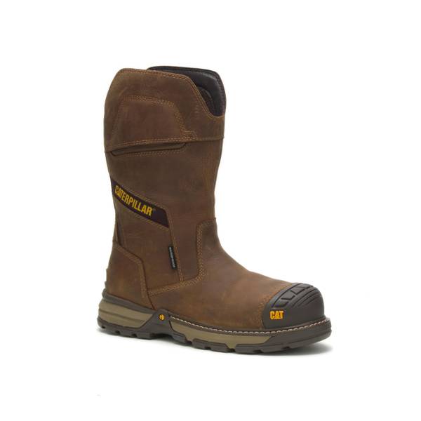 Men’s Excavator Superlite Pull-On Waterproof Carbon Composite Toe Work Boot