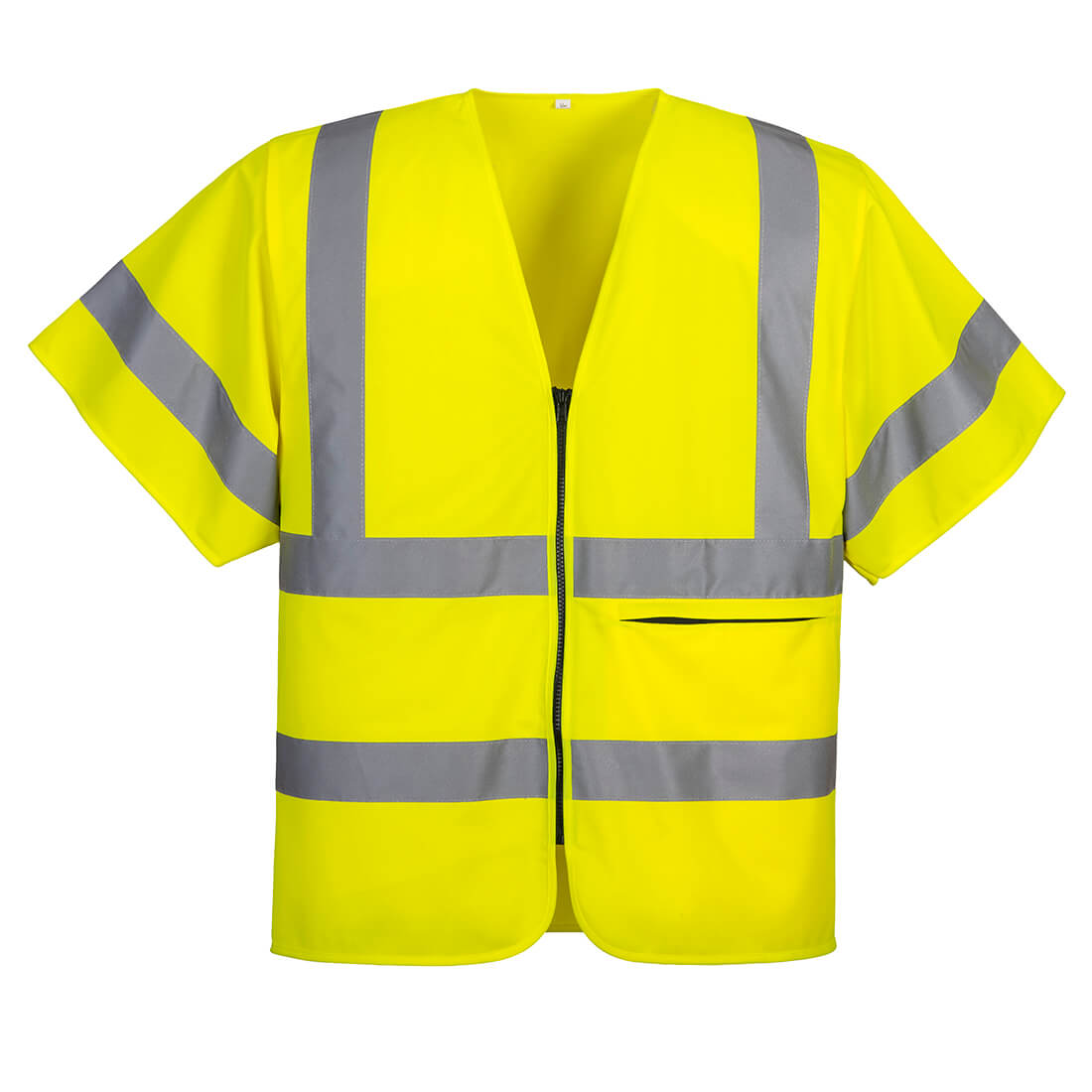 Portwest C372 – Hi-Vis Band and Brace Zip Vest S/S