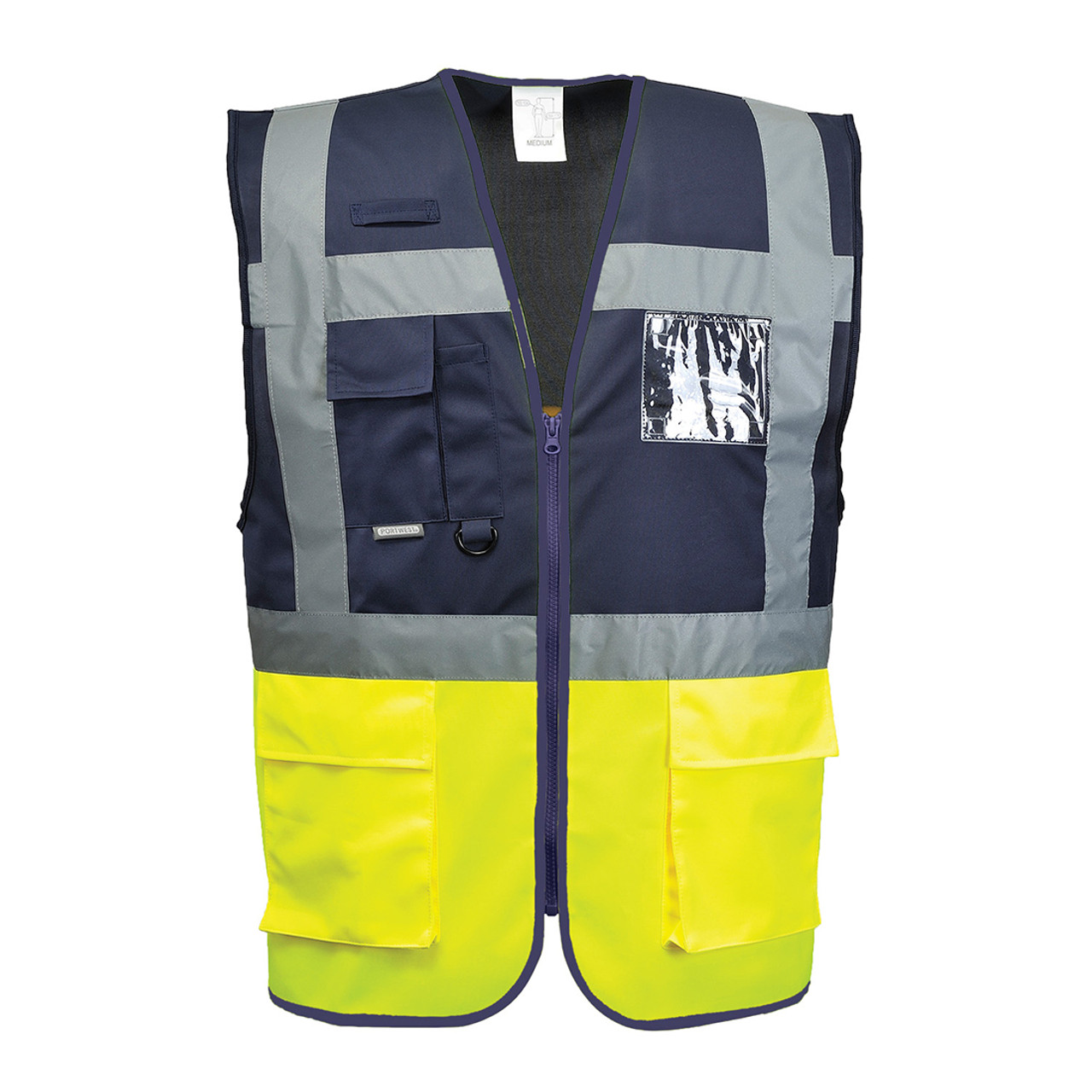 Portwest C276 – Paris Hi-Vis Contrast Executive Vest